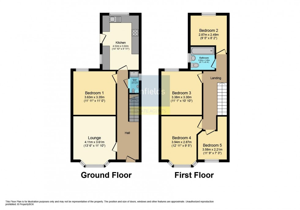 Floorplan for Osborne Road, Bournemouth