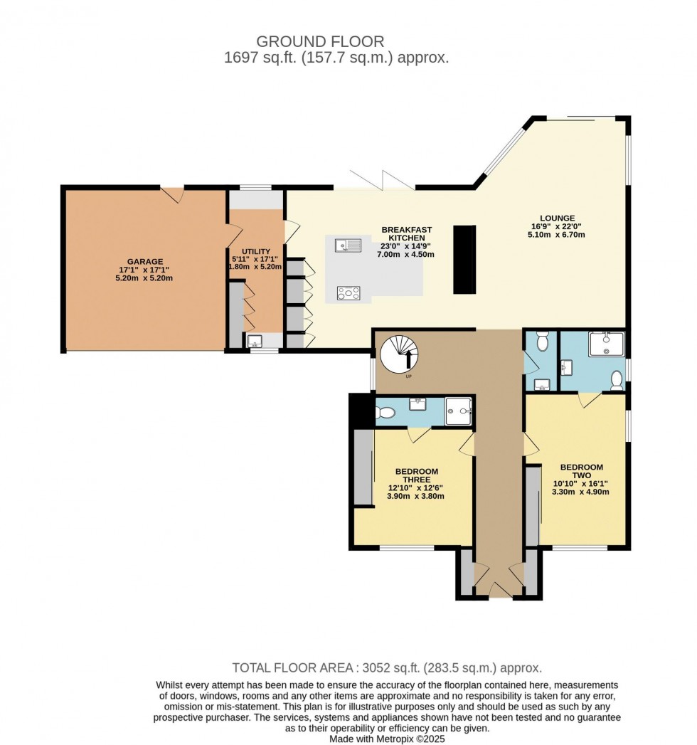 Floorplan for Barnsley Road, Hemsworth