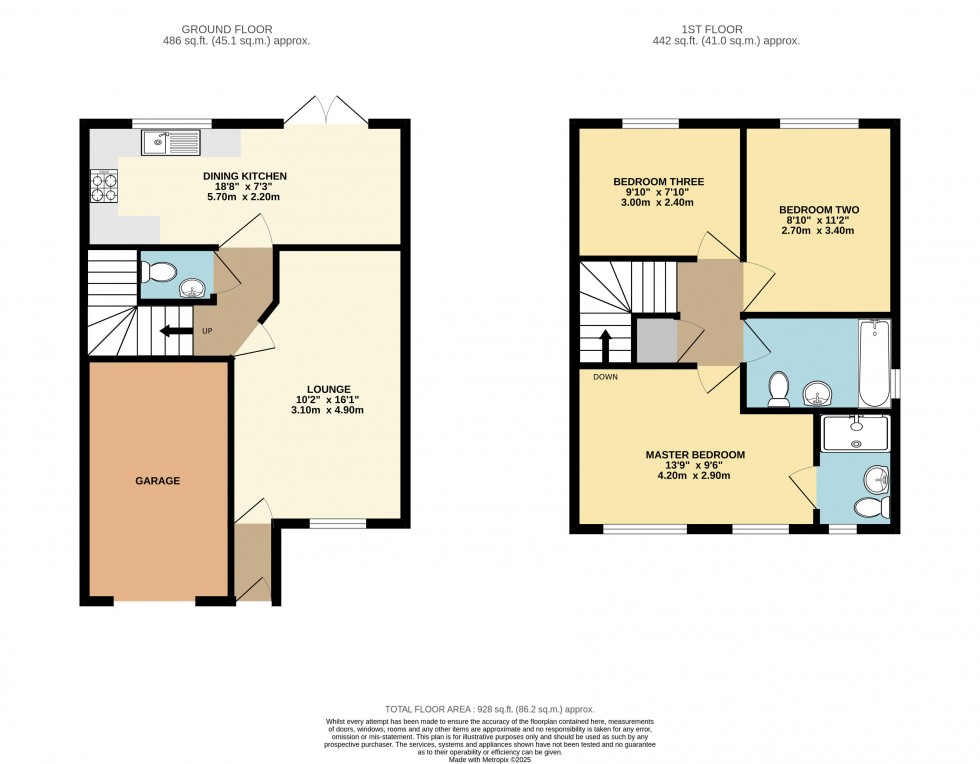 Floorplan for Friarwood Court, Pontefract