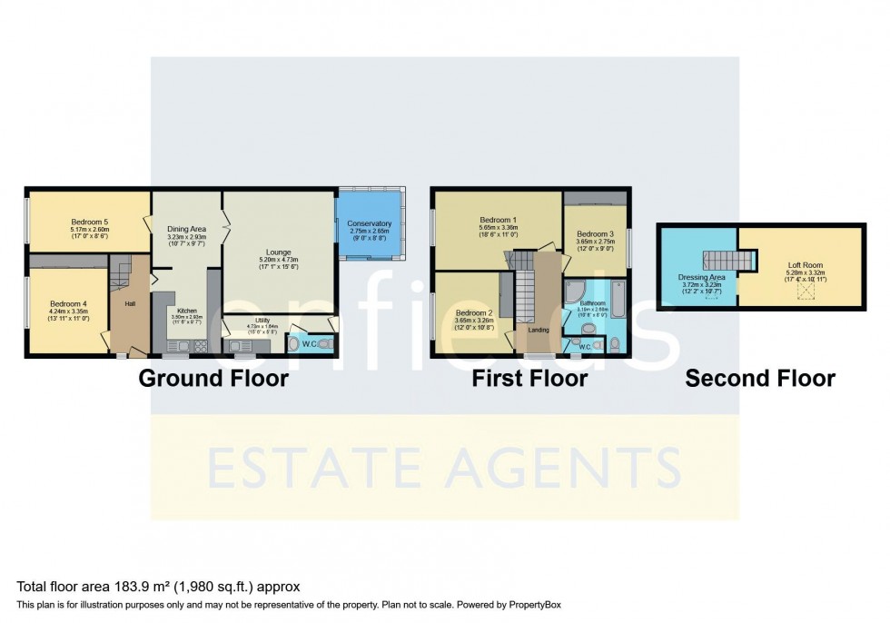 Floorplan for Homeside Road, Bournemouth