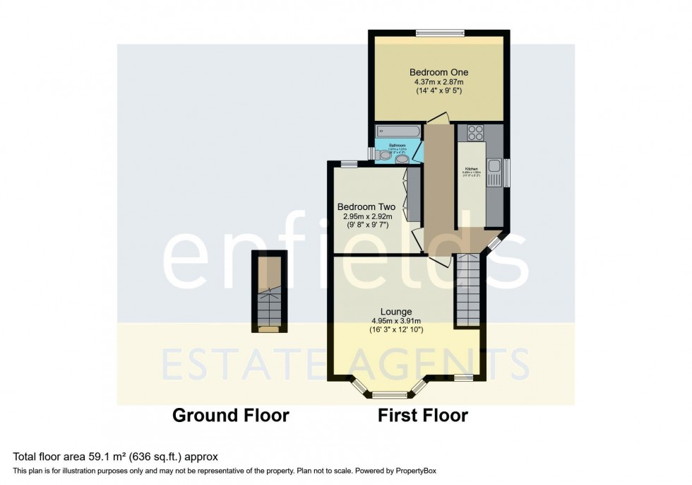 Floorplan for Turbary Court, Wallisdown Road