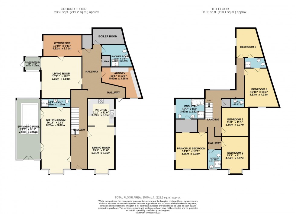 Floorplan for The Ridge, Bingley
