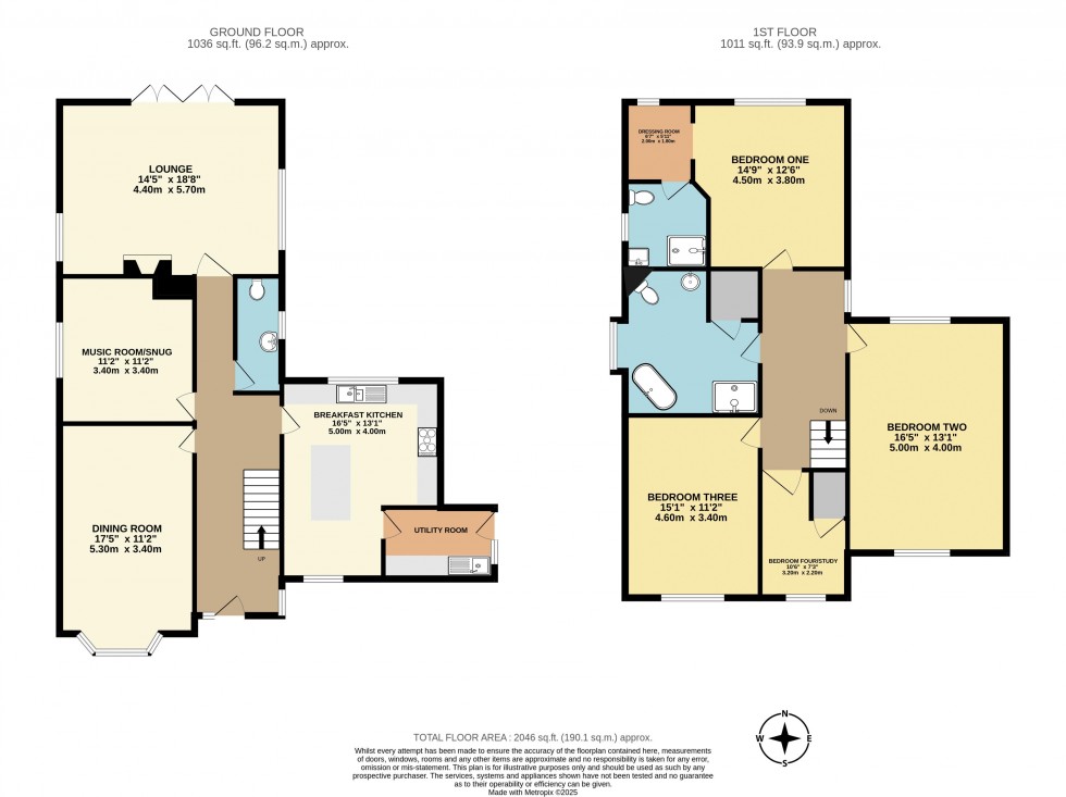 Floorplan for Carleton Road, Pontefract