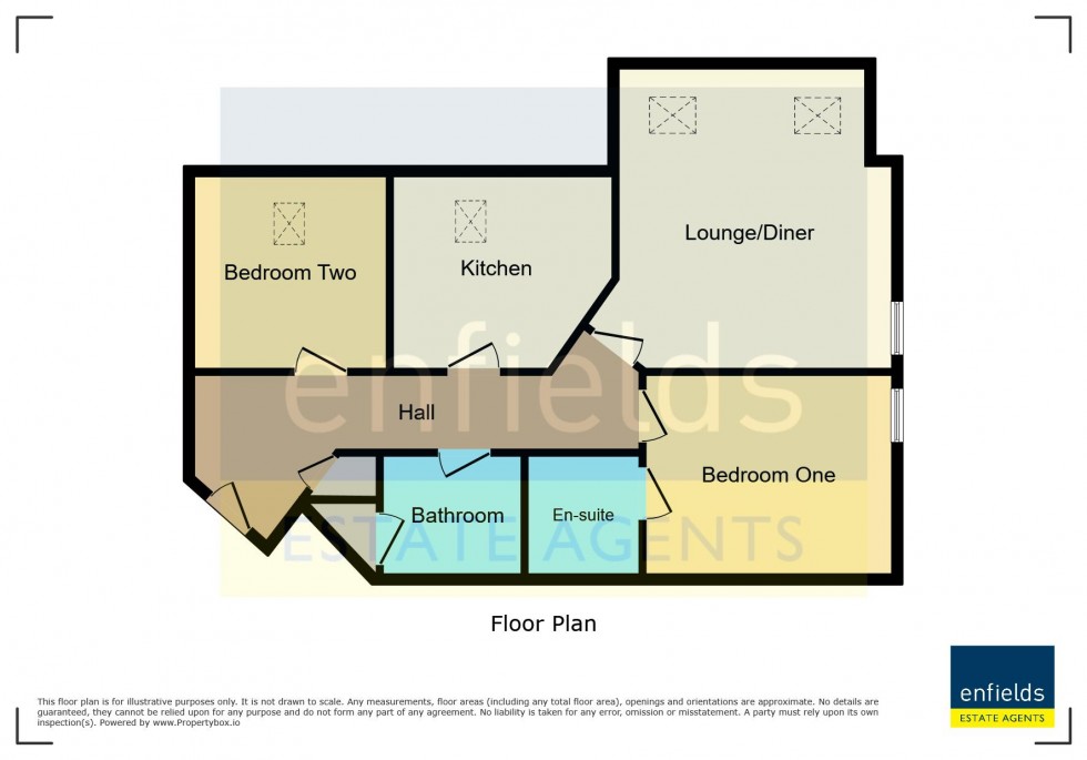 Floorplan for Dean Park Road, Bournemouth