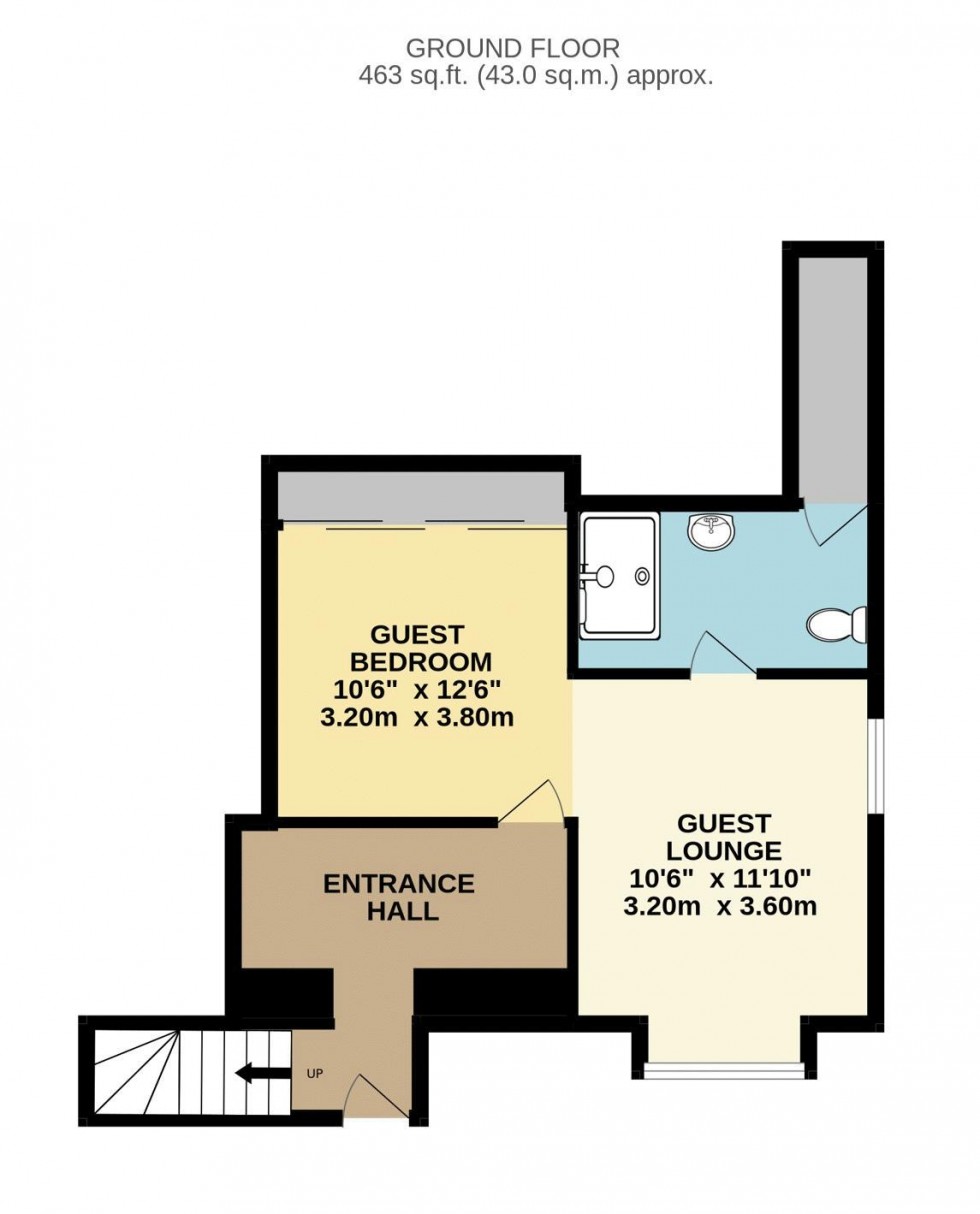 Floorplan for Almshouse Lane, Newmillerdam