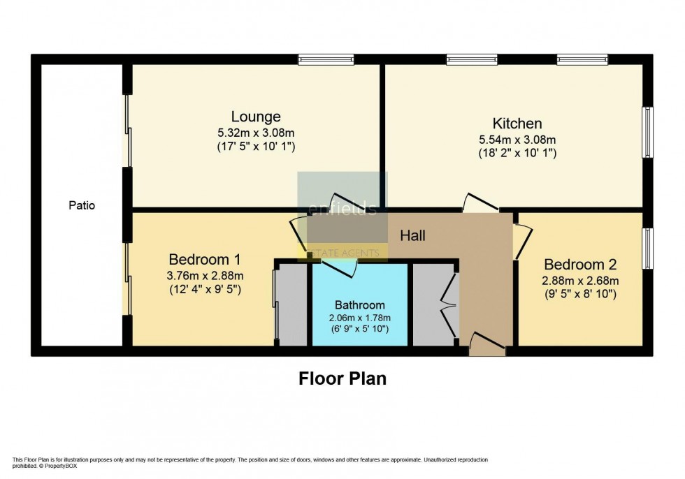Floorplan for Southbourne Overcliff, Southbourne