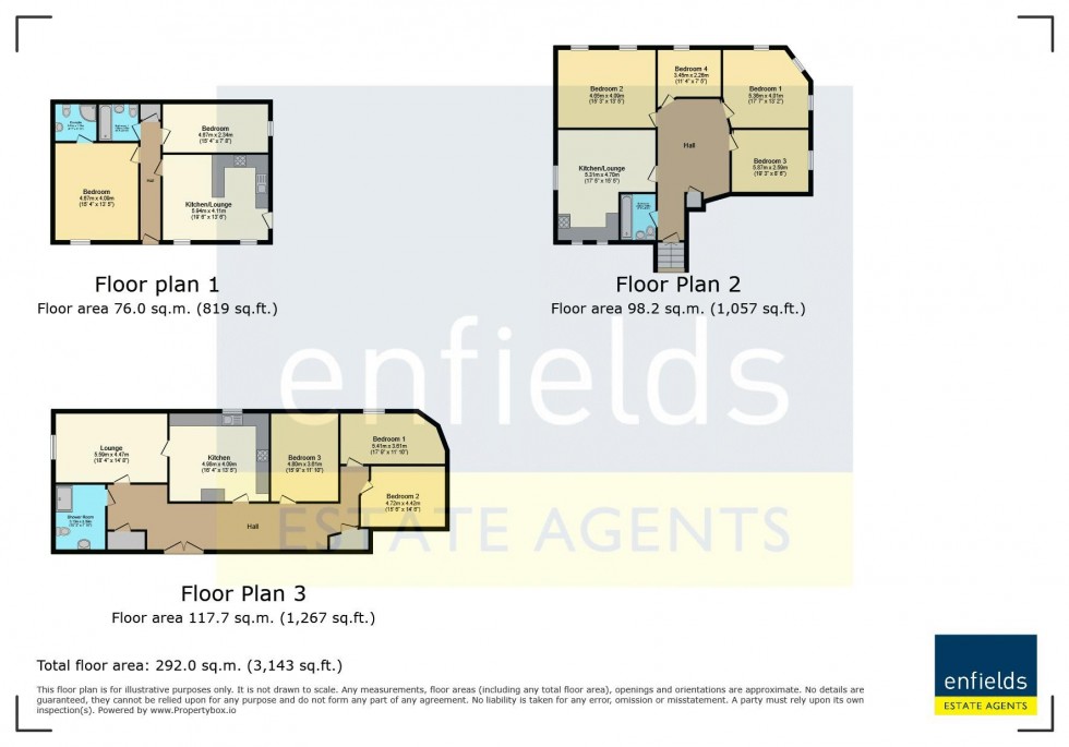 Floorplan for Christchurch Road, Bournemouth