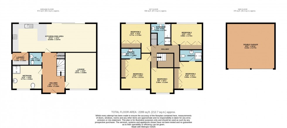 Floorplan for Cuckoo Drive, Menston