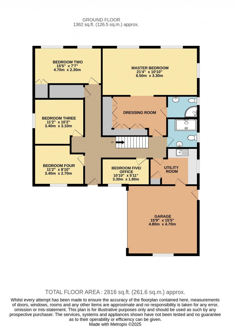 Floorplan for Riverside Lodge, Water Lane, Kirk Smeaton