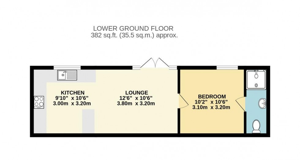 Floorplan for Riverside Lodge, Water Lane, Kirk Smeaton