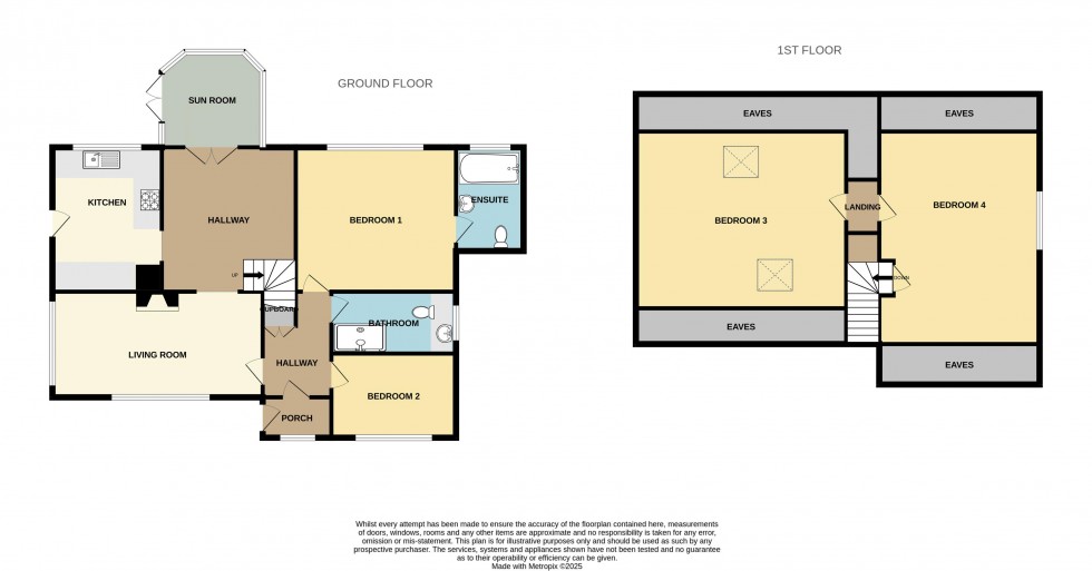 Floorplan for St. Philips Way, Burley-in-Wharfedale