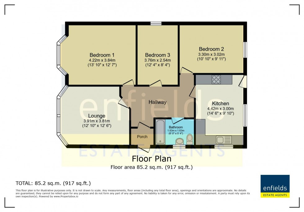 Floorplan for The Circle, Bournemouth