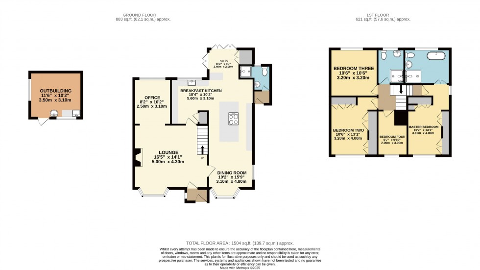 Floorplan for Beech Crescent, Castleford