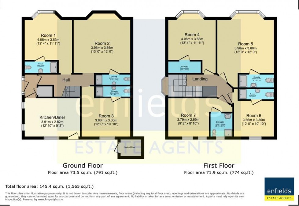 Floorplan for Chatsworth Road, Bournemouth