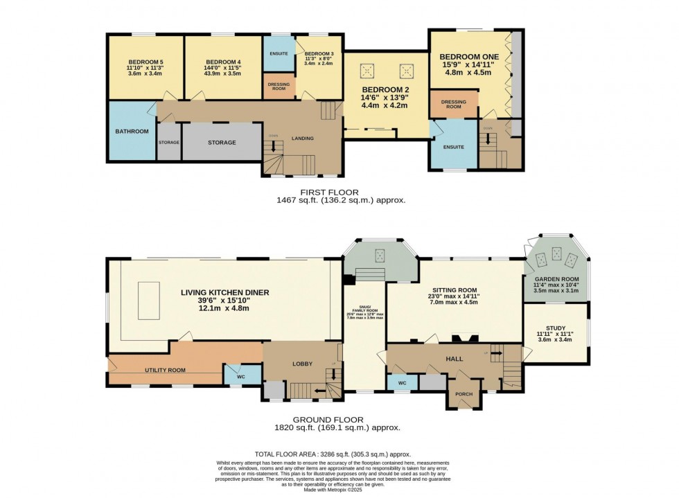 Floorplan for The Spinney, Leeds