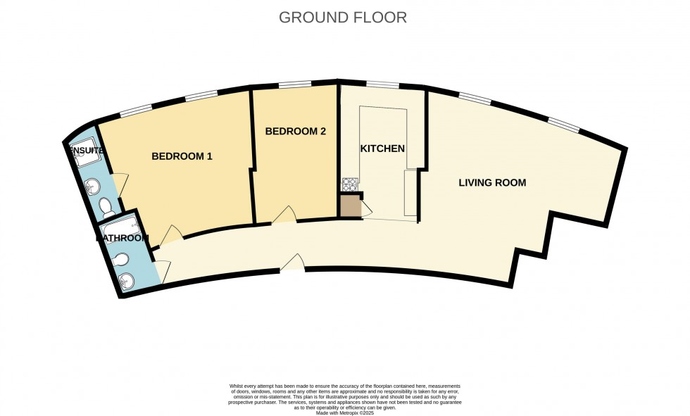 Floorplan for THE CRESCENT  - The Historic, The Picturesque, The Grand