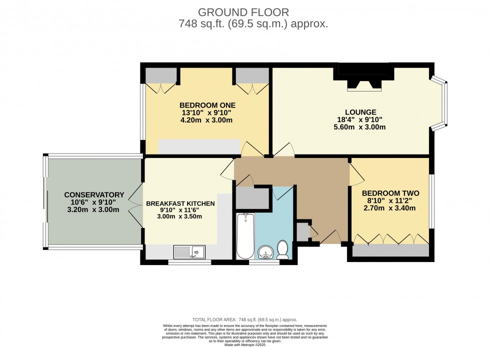 Floorplan for Castlegate Drive, Pontefract