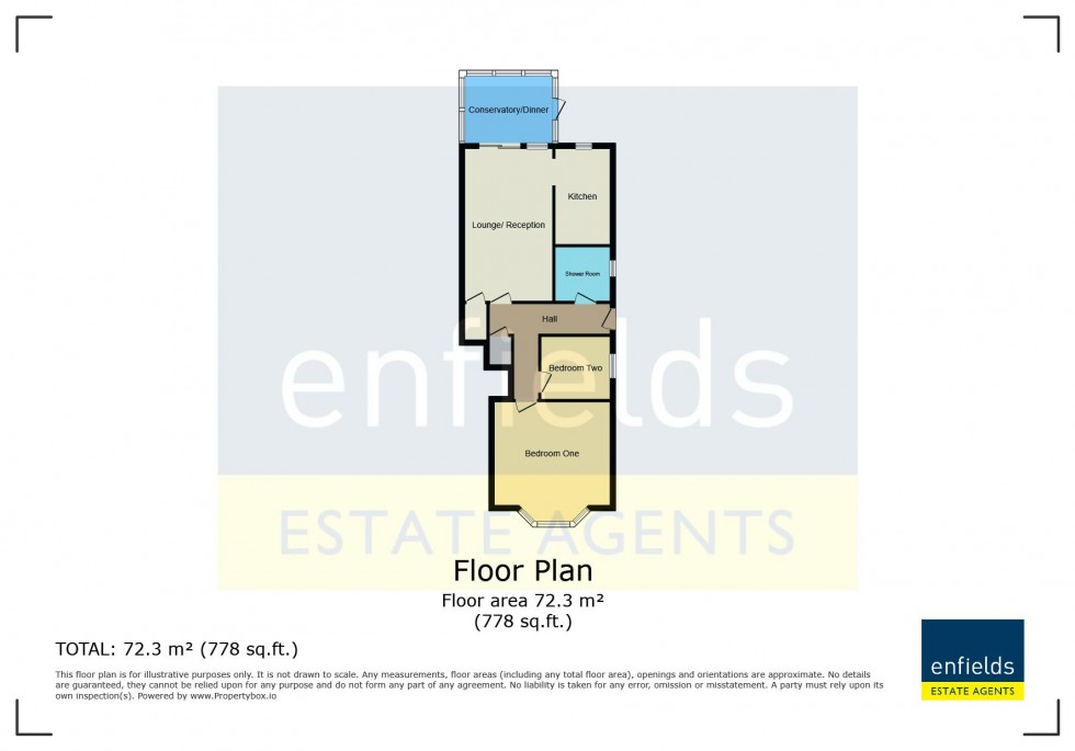 Floorplan for Capstone Road, Charminster