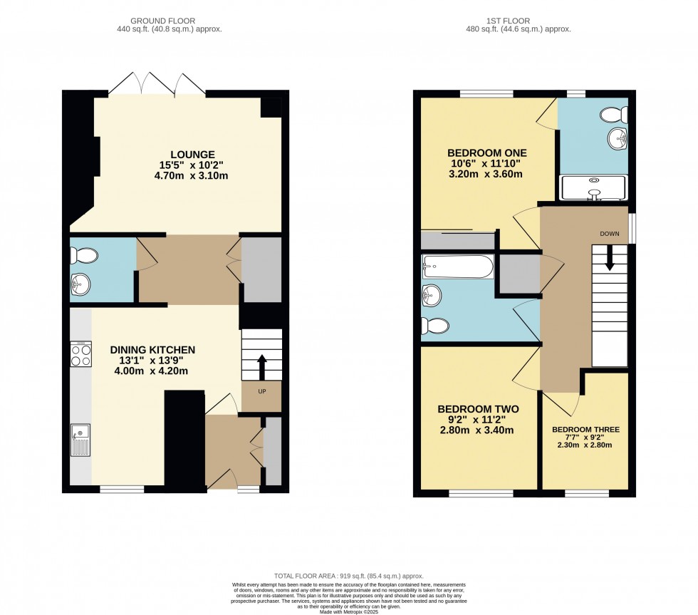 Floorplan for Battle Grove, Pontefract