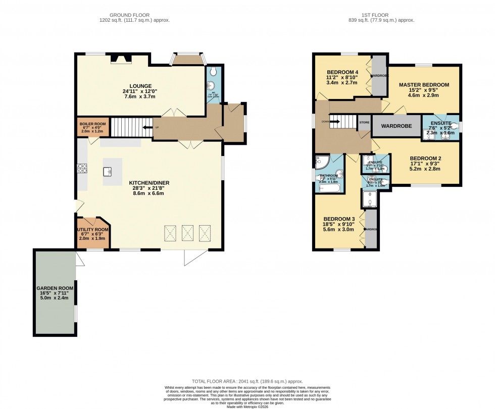 Floorplan for Heather Rise, Burley In Wharfedale