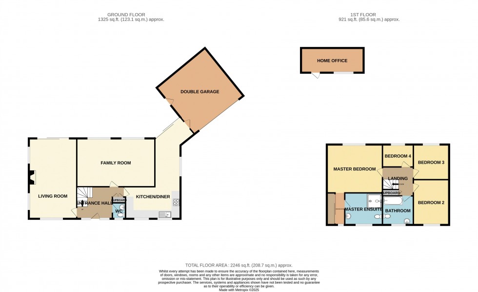 Floorplan for Red House Gardens, Menston
