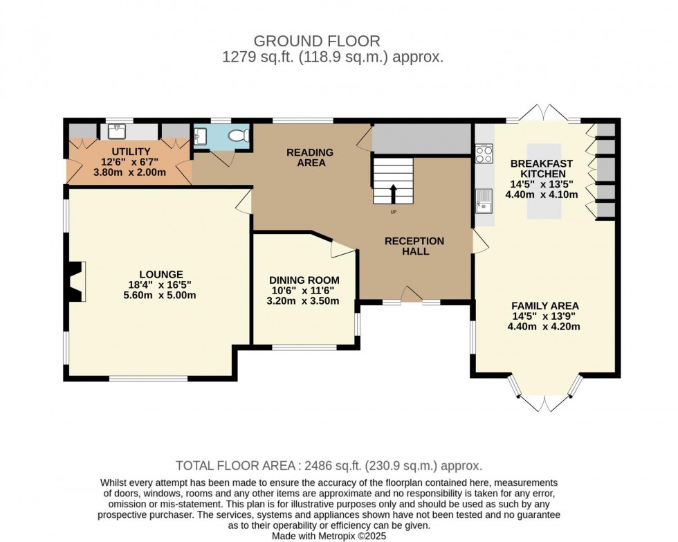 Floorplan for Grange Lane, Burghwallis