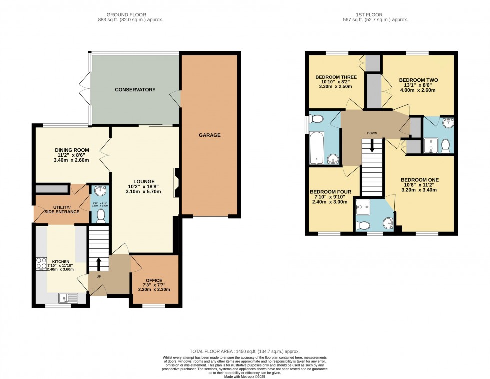 Floorplan for Ashworth Road, Pontefract