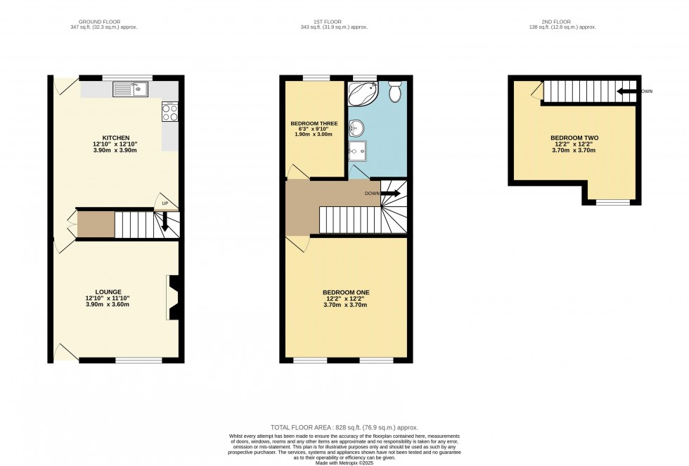 Floorplan for Box Lane, Pontefract