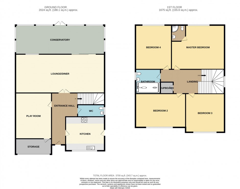 Floorplan for Bracken Grange Court, Nabwood