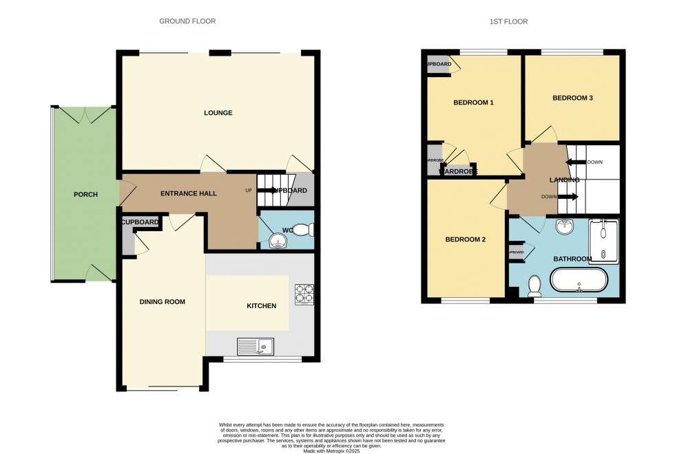 Floorplan for Belmont Grove, Rawdon