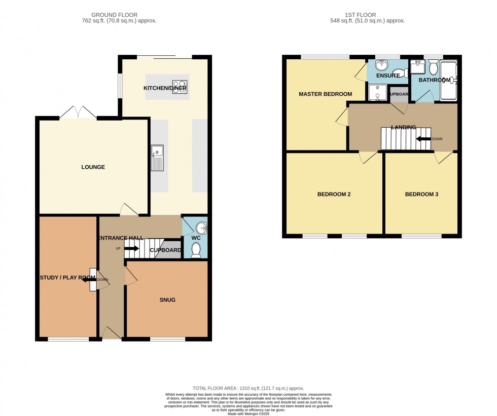 Floorplan for Agincourt Drive, Gilstead
