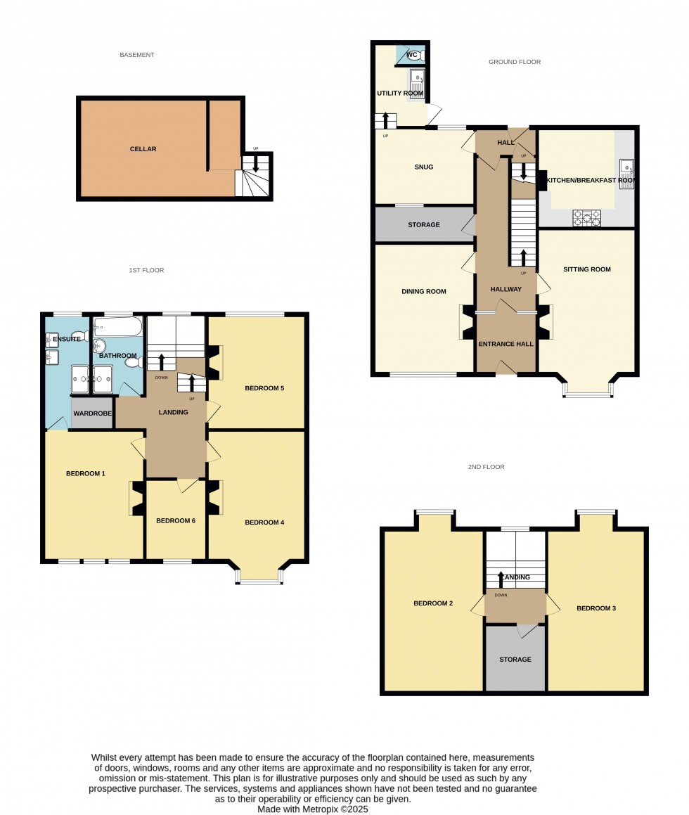 Floorplan for Marlborough Villas, Menston