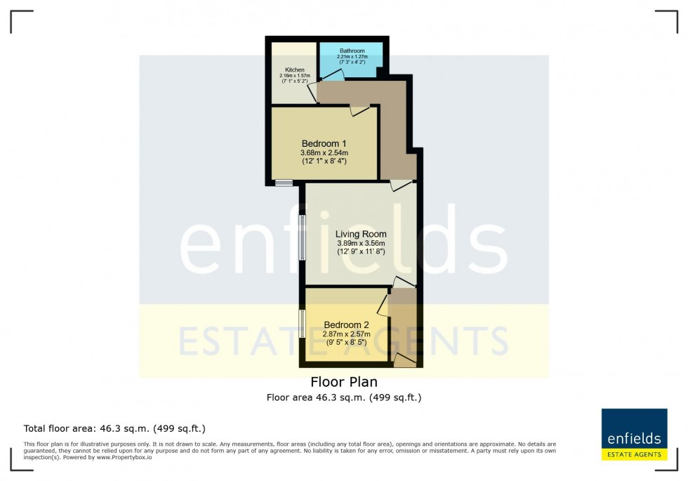 Floorplan for Holdenhurst Road, Bournemouth