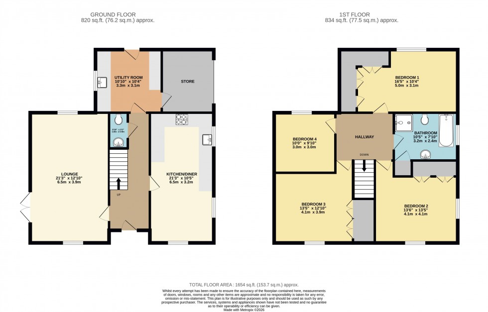 Floorplan for Burley Road, Menston