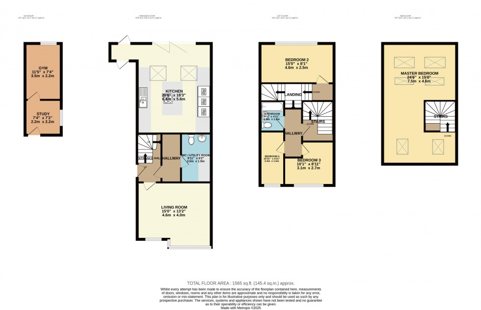 Floorplan for Burley Road, Menston