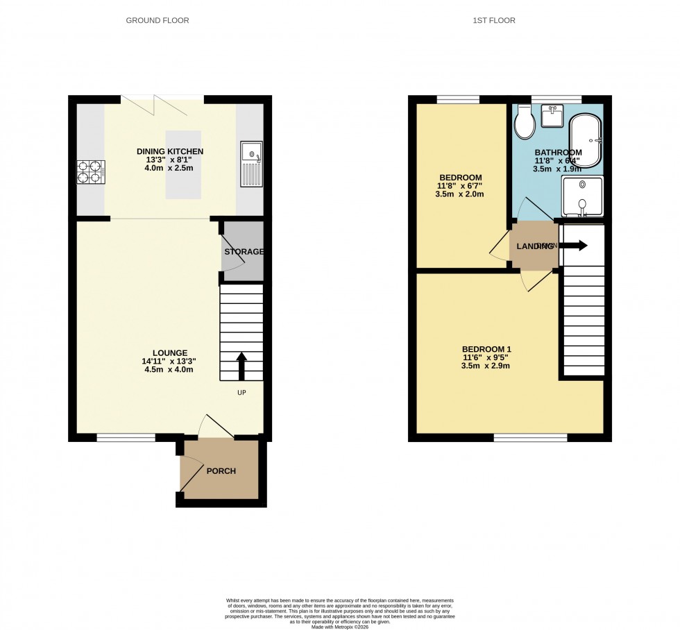 Floorplan for West Lane, Baildon