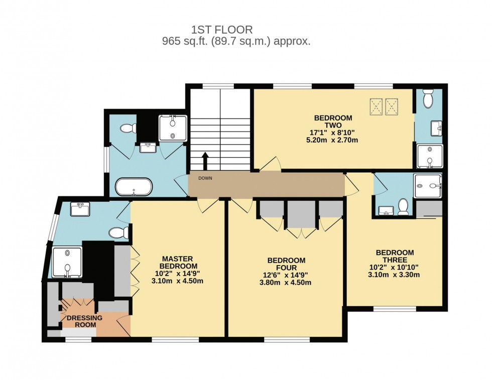 Floorplan for The Cottage, Hawkswick, Skipton