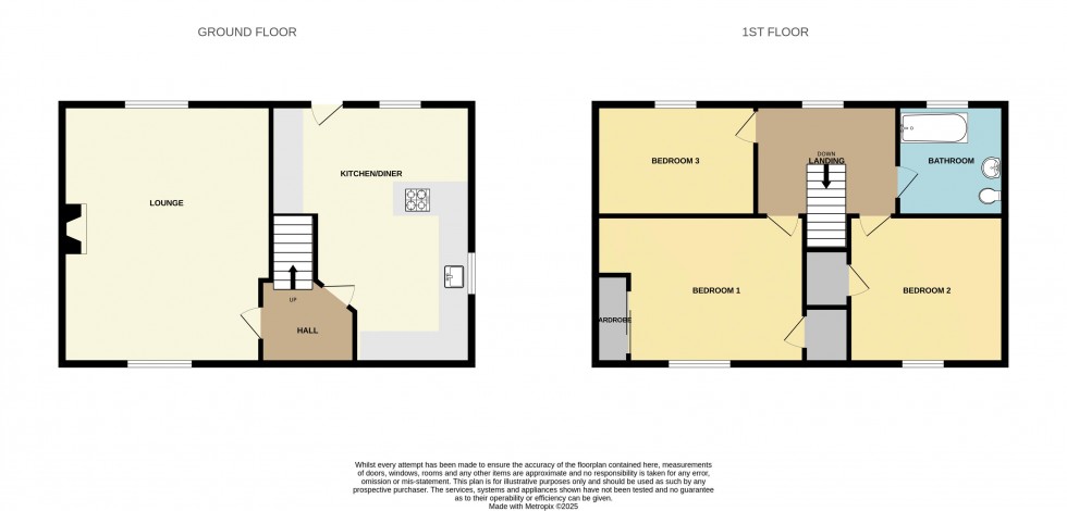 Floorplan for Prospect Road, Burley In Wharfedale