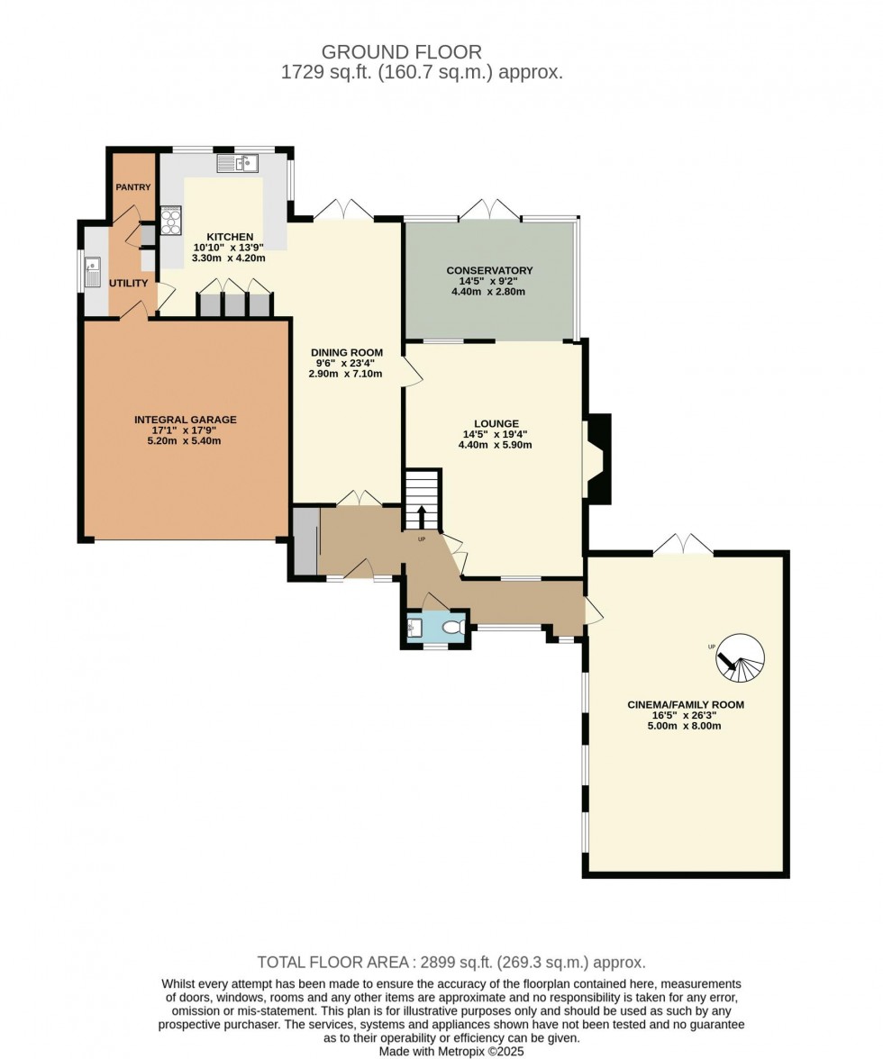Floorplan for Vine Gardens, Bubwith