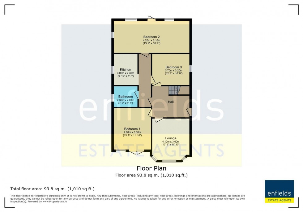 Floorplan for Highwood Road, Lower Parkstone