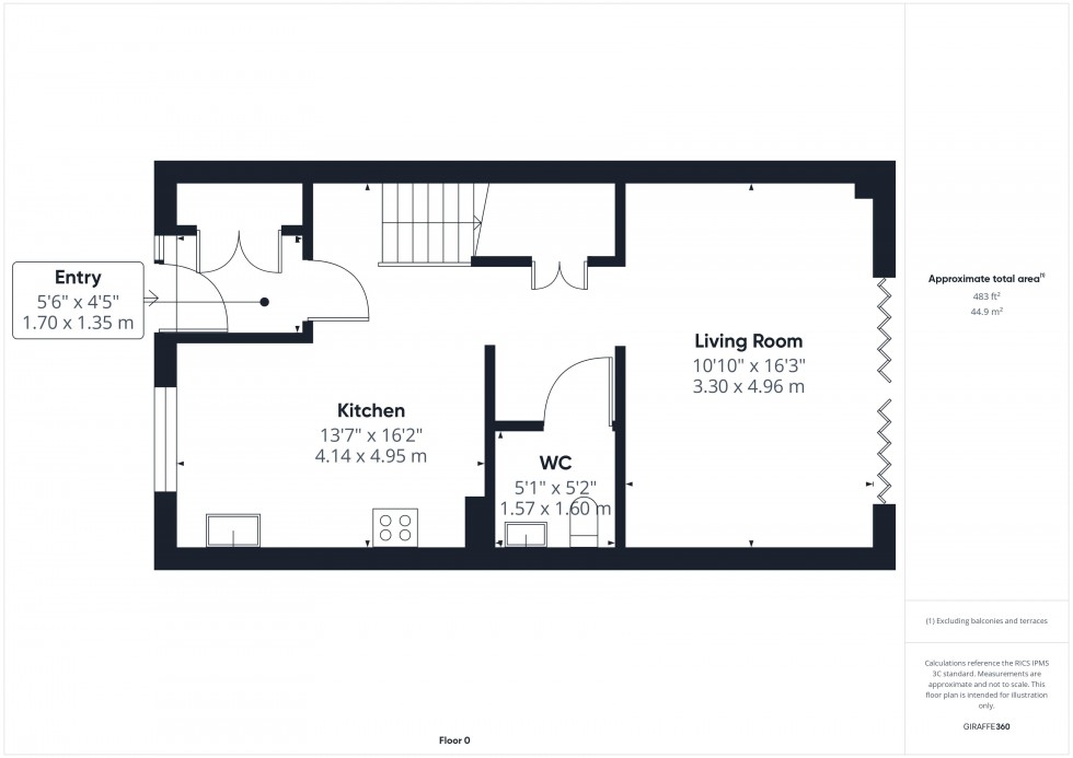 Floorplan for Darcy Close, Pontefract
