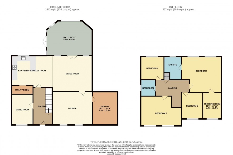 Floorplan for Agincourt Drive, Bingley
