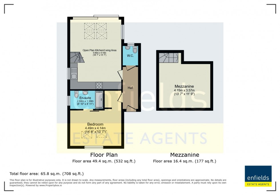 Floorplan for Creech Road, Poole