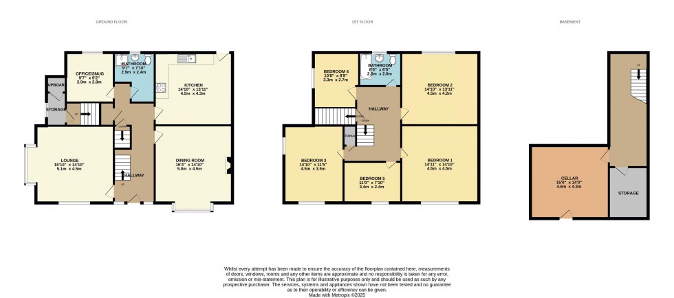 Floorplan for Oxford Avenue, Guiseley