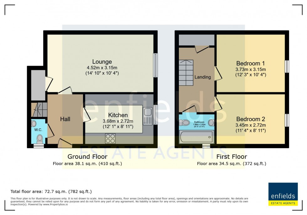 Floorplan for Milton Road, Bournemouth
