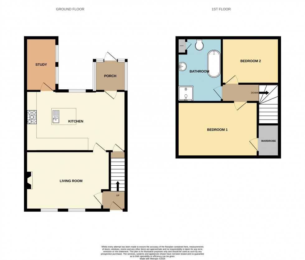 Floorplan for Fenton Street, Burley In Wharfedale