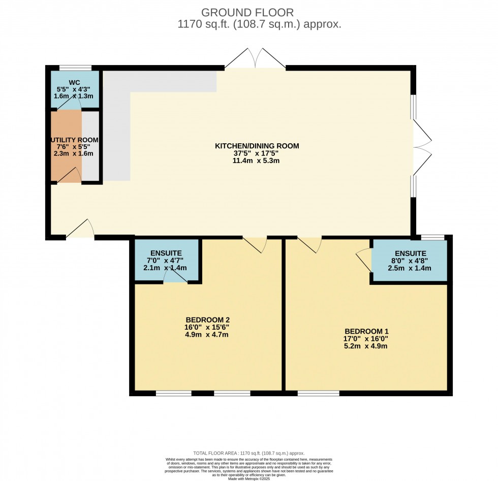 Floorplan for Scotland Lane, Horsforth