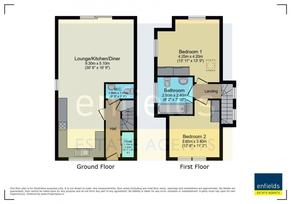 Floorplan for High Howe Lane, Bearwood