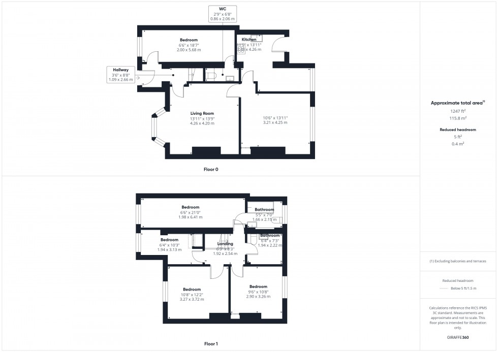Floorplan for Swanhill Lane, Pontefract