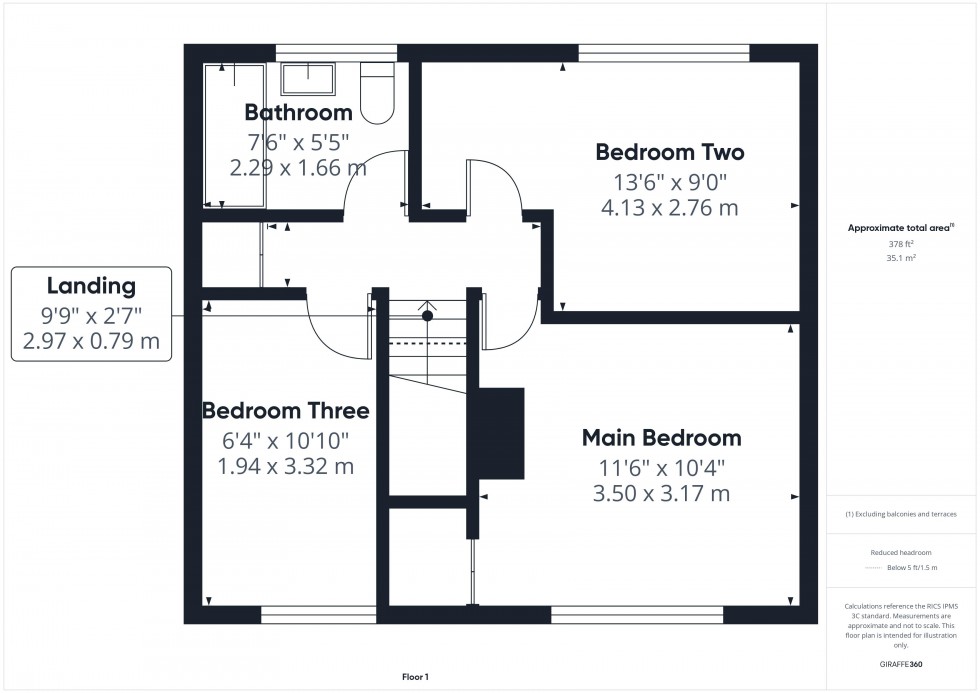 Floorplan for Camden Road, Castleford